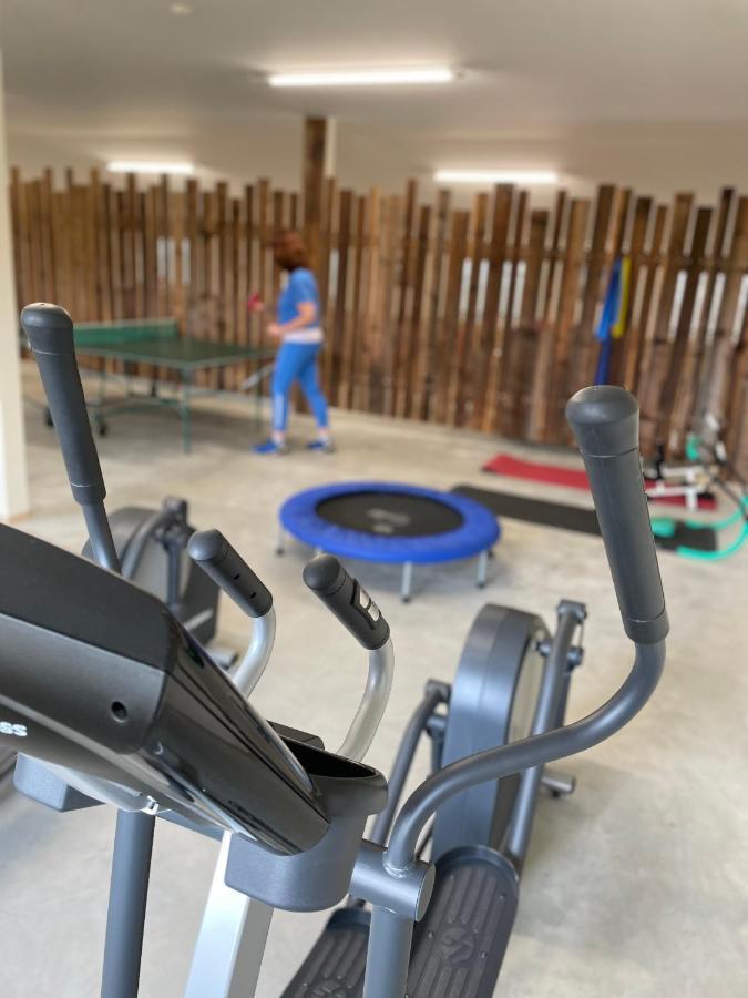 Chalet-Ferienwohnung Aehrenglueck, 70 Qm, Wellness/Fitness/Sauna - Bergroedelhof Feilitzsch Εξωτερικό φωτογραφία