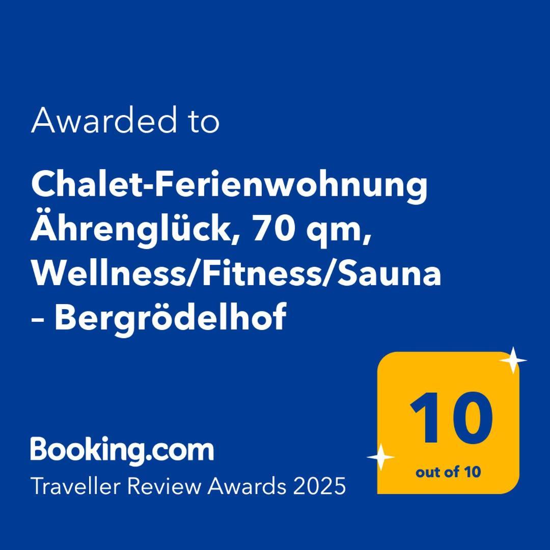 Chalet-Ferienwohnung Aehrenglueck, 70 Qm, Wellness/Fitness/Sauna - Bergroedelhof Feilitzsch Εξωτερικό φωτογραφία